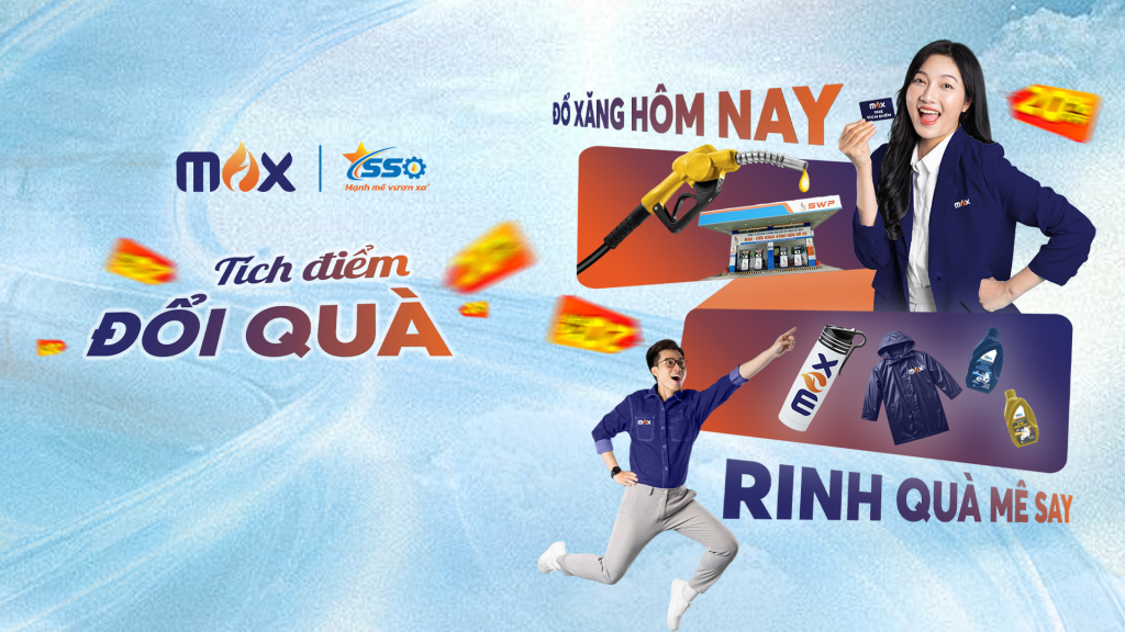 Đổ xăng hôm nay – Rinh quà mê say