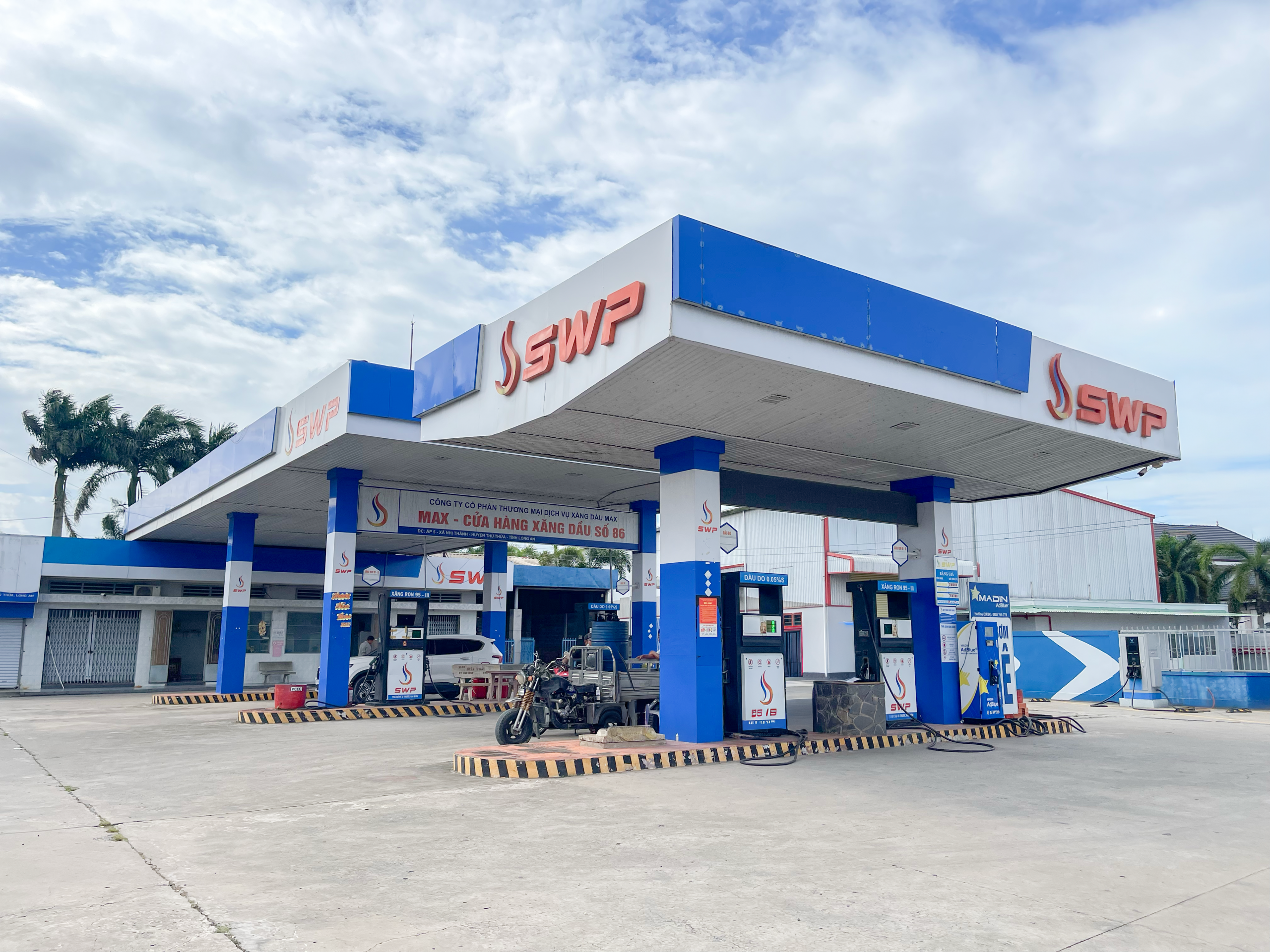 MAX PETRO - Thương nhân phân phối xăng dầu - Cửa hàng trực thuộc số 86