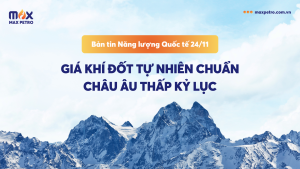 [Infographic] Bản tin Năng lượng Quốc tế 24/11: Giá khí đốt tự nhiên chuẩn châu Âu thấp kỷ lục