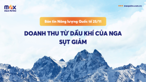 [Infographic] Bản tin Năng lượng Quốc tế 25/11: Doanh thu từ dầu khí của Nga sụt giảm