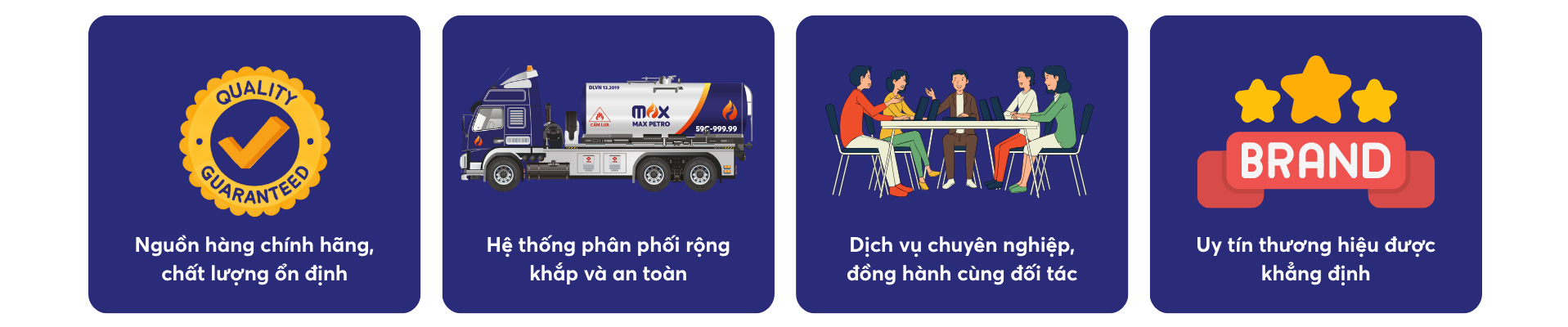 max petro là đối tác phân phối xăng dầu đáng tin cậy