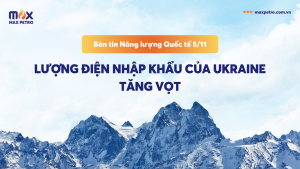 [Infographic] Bản tin Năng lượng Quốc tế 5/11: Lượng điện nhập khẩu của Ukraine tăng vọt