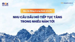 [Infographic] Bản tin Năng lượng Quốc tế 6/11: Nhu cầu dầu mỏ tiếp tục tăng trong nhiều năm tới