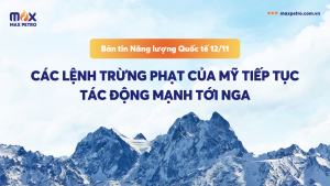 [Infographic] Bản tin Năng lượng Quốc tế 12/11: Các lệnh trừng phạt của Mỹ tiếp tục tác động mạnh tới Nga
